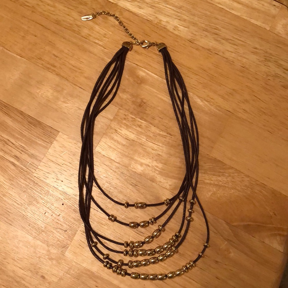 Multi strand necklace
